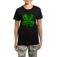 thumbnail image 1 of CafePress - Lucky Charm 4 Leaf Clover Irish Women's Dark Pajam - Women's Short Sleeve Print T-Shirt and Pants Dark Cotton Pajama Set, 1 of 7