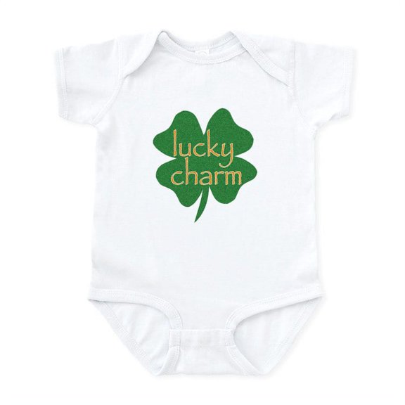 CafePress - Lucky Charm Infant Bodysuit - Baby Light Bodysuit, Size Newborn - 24 Months