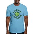 thumbnail image 1 of CafePress - Lucky Charm [Shamrock] Fitted T Shirt - Fitted T-Shirt, Vintage Fit Soft Cotton Tee, 1 of 4