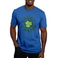 thumbnail image 1 of CafePress - Lucky Charm [Shamrock] Men's Fitted T Shirt (Dark) - Men's Fitted T-Shirt, 1 of 4