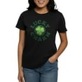 thumbnail image 1 of CafePress - Lucky Charm [Shamrock] Women's Dark T Shirt - Women's Traditional Fit Dark T-Shirt, 1 of 4