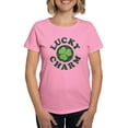 thumbnail image 1 of CafePress - Lucky Charm [Shamrock] Women's Dark T Shirt - Women's Traditional Fit Dark T-Shirt, 1 of 4