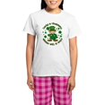thumbnail image 1 of CafePress - Lucky & Charming Kids Women's Light Pajamas - Women's Short Sleeve Print T-Shirt and Pants Light Cotton Pajama Set, 1 of 7
