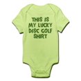 thumbnail image 1 of CafePress - Lucky Disc Golf Infant Bodysuit - Baby Light Bodysuit, 1 of 1