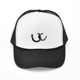 thumbnail image 1 of CafePress - Lucky Horseshoes - Trucker Hat - Polyester Foam Front and Nylon Mesh Weave Back, 1 of 8