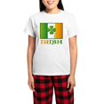 thumbnail image 1 of CafePress - Lucky Irish Flag Women's Light Pajamas - Women's Short Sleeve Print T-Shirt and Pants Light Cotton Pajama Set, 1 of 7