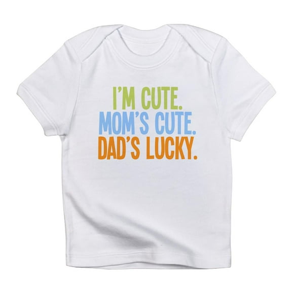 CafePress - Luckydad Infant T Shirt - Infant T-Shirt
