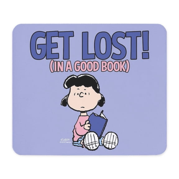 CafePress - Lucy Get Lost Mousepad - Non-slip Rubber Mousepad, Gaming Mouse Pad