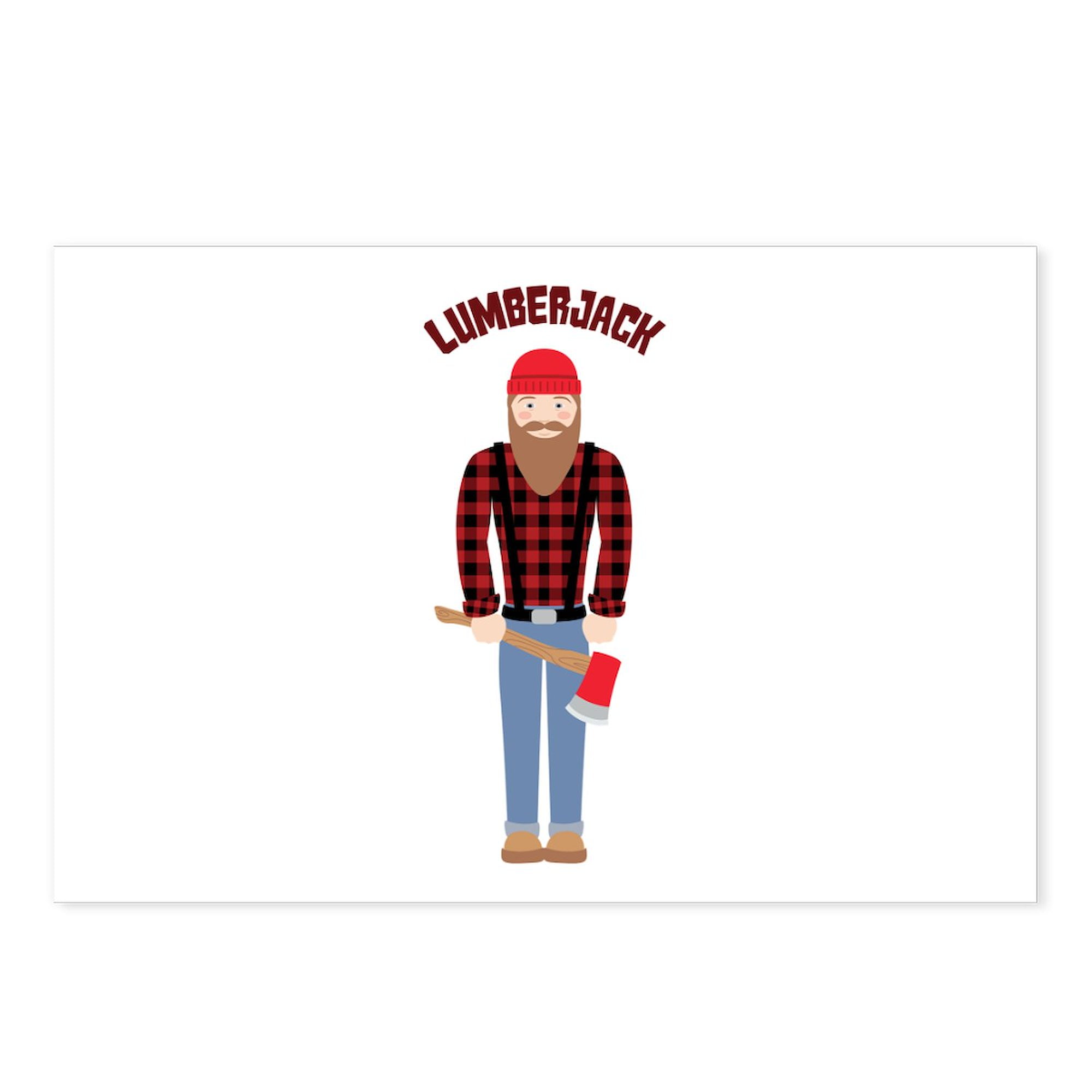 CafePress - Lumberjack - Postcards (Package of 8)