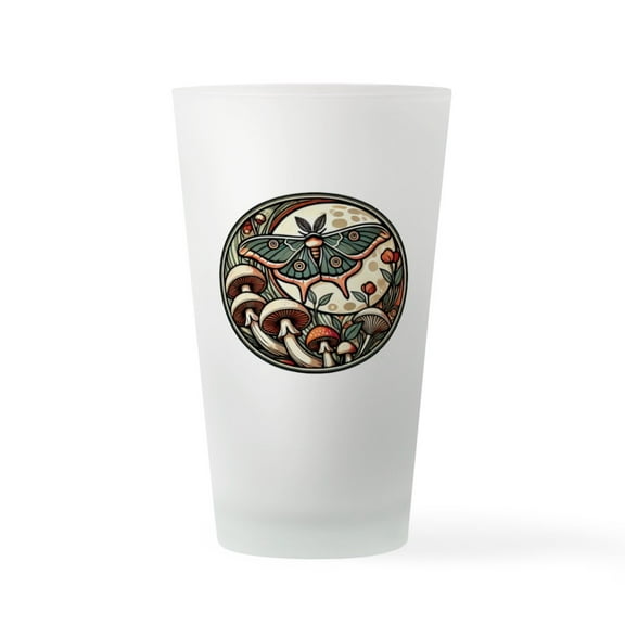 CafePress - Luna Cottagecore - Pint Glass, Drinking Glass, 16 oz. CafePress