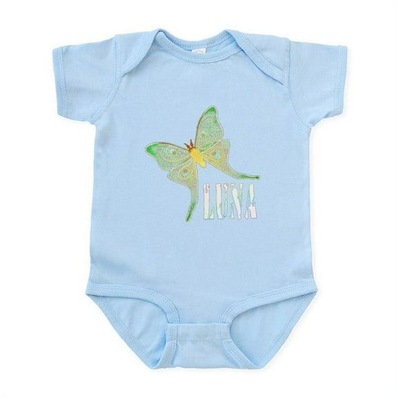 CafePress - Luna Infant Bodysuit - Baby Light Bodysuit, Size Newborn - 24 Months