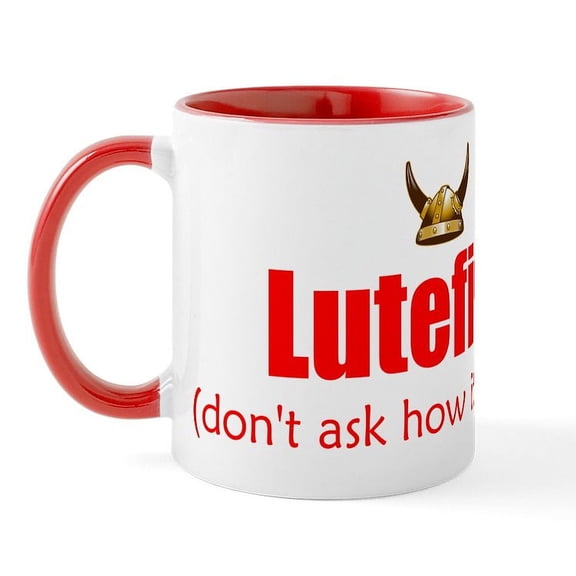 CafePress - Lutefisk 4 Mug - 11 oz Ceramic Mug - Novelty Coffee Tea Cup