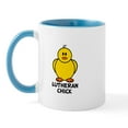 thumbnail image 1 of CafePress - Lutheran Chick Mug - 11 oz Ceramic Mug - Novelty Coffee Tea Cup, 1 of 3