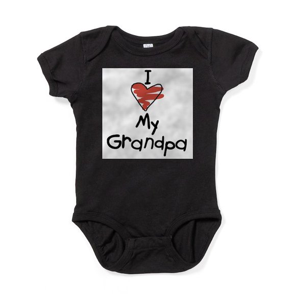 CafePress - Luv Grandpa - Cute Infant Bodysuit Baby Romper - Size Newborn - 24 Months
