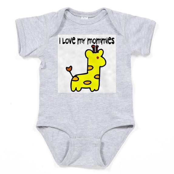 CafePress - Luv Mommies 006 Copy - Cute Infant Bodysuit Baby Romper - Size Newborn - 24 Months