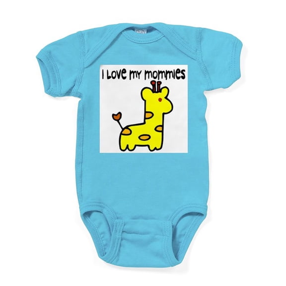 CafePress - Luv Mommies 006 Copy - Cute Infant Bodysuit Baby Romper - Size Newborn - 24 Months
