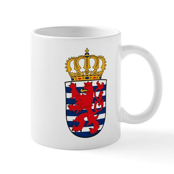 CafePress - Luxemburg Coat Of Arms Mug - 11 oz Ceramic Mug - Novelty Coffee Tea Cup