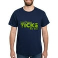 thumbnail image 1 of CafePress - Lyme Disease Ticks Me Off! Dark T Shirt - Men's Classic Graphic Cotton T-Shirt, 1 of 4