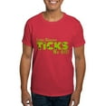 thumbnail image 1 of CafePress - Lyme Disease Ticks Me Off! Dark T Shirt - Men's Classic Graphic Cotton T-Shirt, 1 of 4