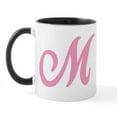 thumbnail image 1 of CafePress - M Initial Mug - 11 oz Ceramic Mug - Novelty Coffee Tea Cup, 1 of 3