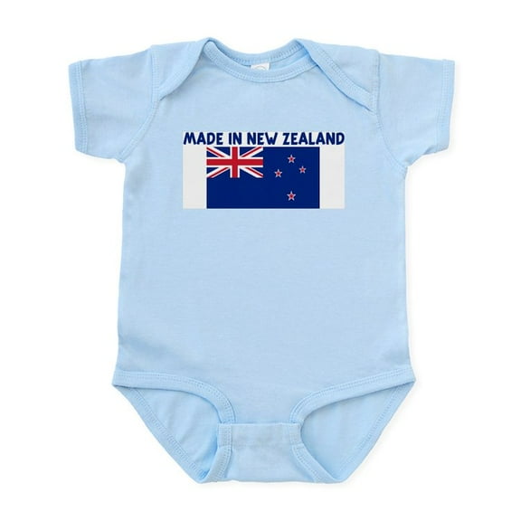 CafePress - MADE IN NEW ZEALAND Infant Bodysuit - Baby Light Bodysuit, Size Newborn - 24 Months