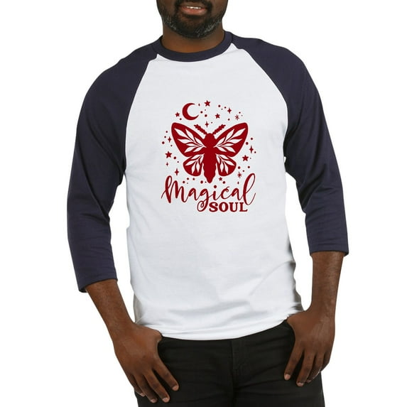 CafePress - MAGICAL SOUL Baseball Jersey - Cotton Baseball Jersey, 3/4 Raglan Sleeve Shirt