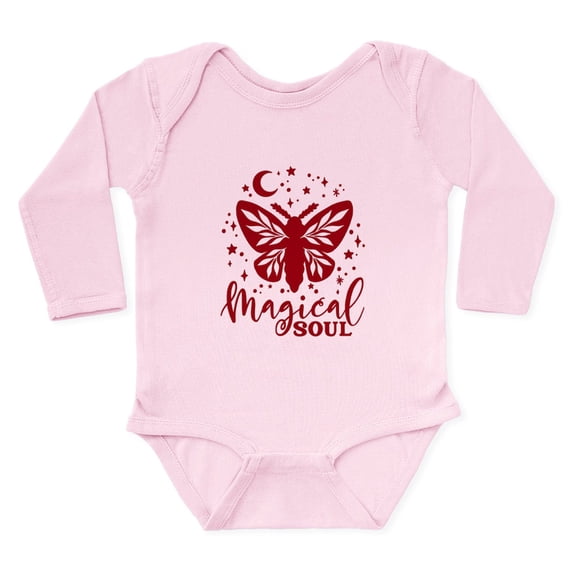CafePress - MAGICAL SOUL Body Suit - Long Sleeve Cotton Baby Bodysuit