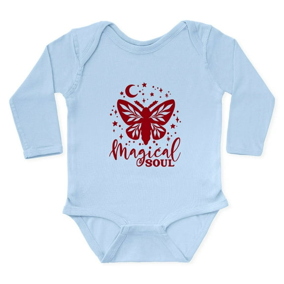 CafePress - MAGICAL SOUL Body Suit - Long Sleeve Cotton Baby Bodysuit