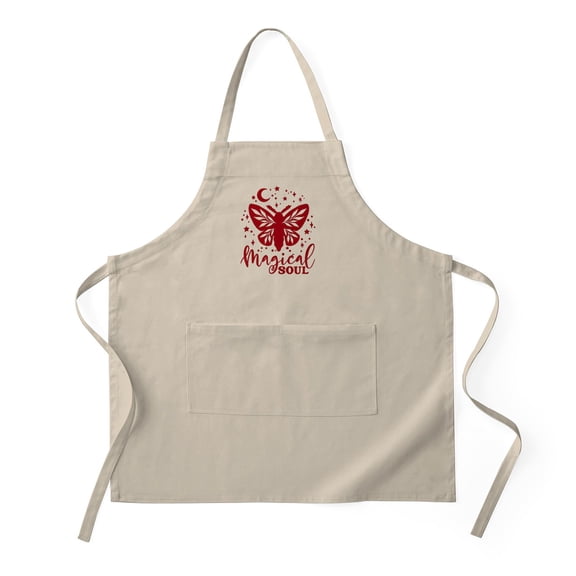 CafePress - MAGICAL SOUL - Kitchen Apron with Pockets, Grilling Apron, Baking Apron