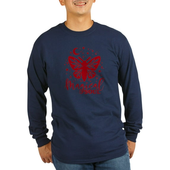CafePress - MAGICAL SOUL Long Sleeve T Shirt - Long Sleeve Dark T-Shirt