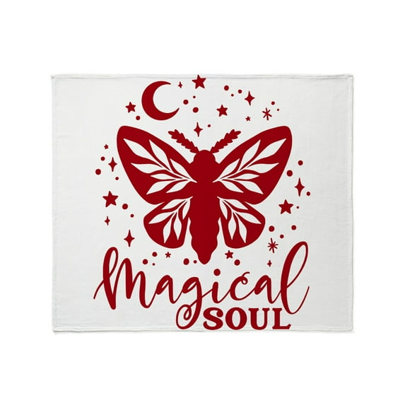 CafePress - MAGICAL SOUL - Soft Fleece Throw Blanket, 50"x60" for All Ages