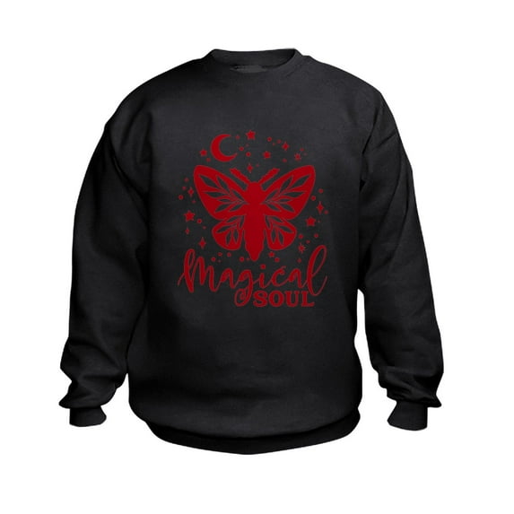 CafePress - MAGICAL SOUL Sweatshirt - Kids Sweatshirt, Youth Crew Neck Sweatshirt