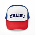 thumbnail image 1 of CafePress - MALIBU - Adjustable Unisex Printed Trucker Hat with Mesh Back, 1 of 10