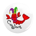 thumbnail image 1 of CafePress - MARDI GRAS CAJUN CRAWFISH Magnets - 2.25" Round Magnet, Refrigerator Magnet, Button Magnet Style, 1 of 4