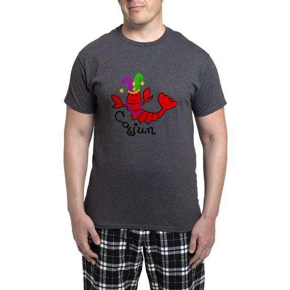 CafePress - MARDI GRAS CAJUN CRAWFISH - Men's Loose Fit, Cotton - 2 Piece Pajama Set