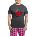 thumbnail image 1 of CafePress - MARDI GRAS CAJUN CRAWFISH - Men's Loose Fit, Cotton - 2 Piece Pajama Set, 1 of 7