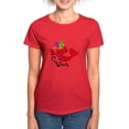 thumbnail image 1 of CafePress - MARDI GRAS CAJUN CRAWFISH T Shirt - Women's Traditional Fit Dark T-Shirt, 1 of 4