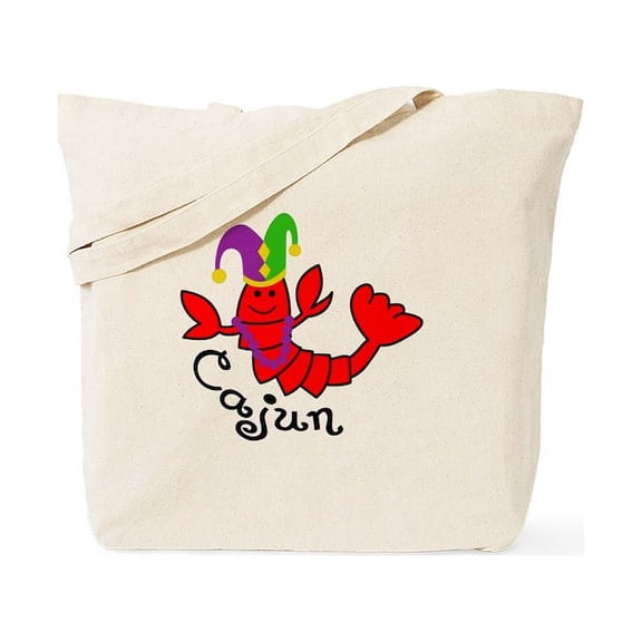 CafePress - MARDI GRAS CAJUN CRAWFISH Tote Bag - Unisex Canvas Tote Bag, Beige, 1-Piece