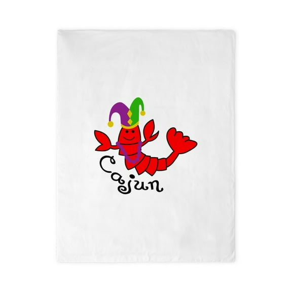 CafePress - MARDI GRAS CAJUN CRAWFISH - Twin Duvet Cover, Printed Comforter Cover