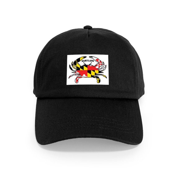 CafePress - MARYLAND CRAB - Adjustable 100% Brushed Unisex Casual Cotton Baseball Cap, Beige, 1