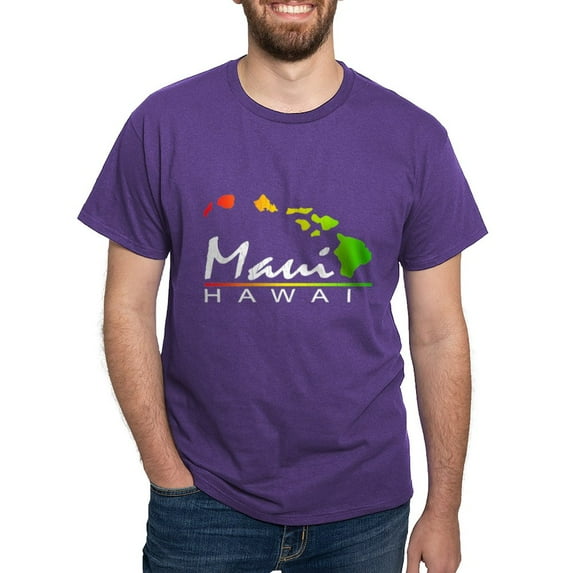 CafePress - MAUI Hawaii (Distressed Design) T Shirt - Men's Classic Graphic Cotton T-Shirt