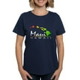 thumbnail image 1 of CafePress - MAUI Hawaii (Distressed Design) T Shirt - Women's Traditional Fit Dark T-Shirt, 1 of 4