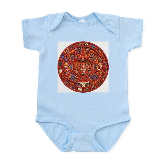 CafePress - MAYAN CALENDAR Infant Bodysuit - Baby Light Bodysuit, Size Newborn - 24 Months