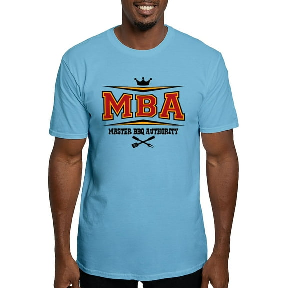 CafePress - MBA Barbecue Fitted T Shirt - Fitted T-Shirt, Vintage Fit Soft Cotton Tee