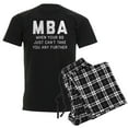 thumbnail image 1 of CafePress - MBA When Your BS Just Can't Ta Men's Dark Pajamas - Men's Dark Loose Fit Cotton Pajama Set, 1 of 7