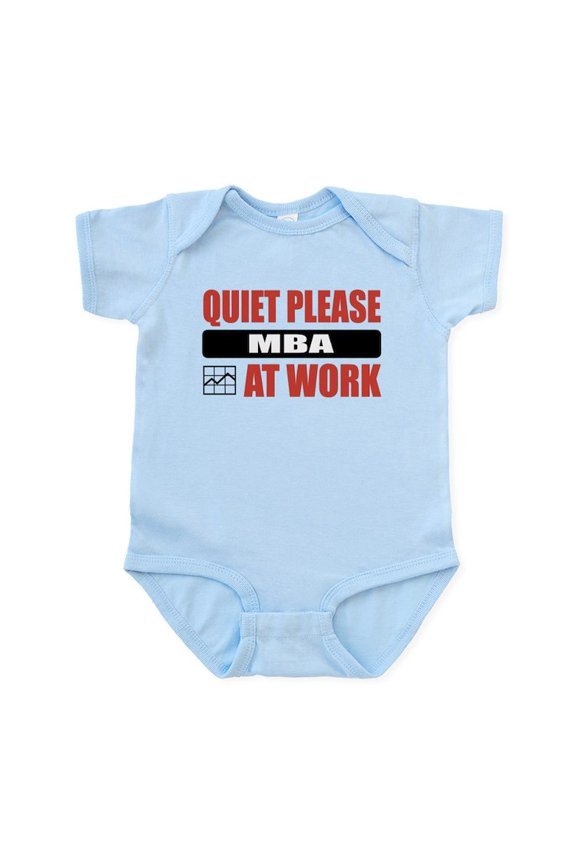 - MBA Work Infant Bodysuit - Baby Light Bodysuit, Size Newborn - 24 Months