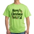 thumbnail image 1 of CafePress - MERRY CHRISTMAS Y'all Men's Value T Shirt - Light T-Shirt - CP, 1 of 4
