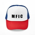 thumbnail image 1 of CafePress - MFIC - Adjustable Unisex Printed Trucker Hat with Mesh Back, 1 of 10