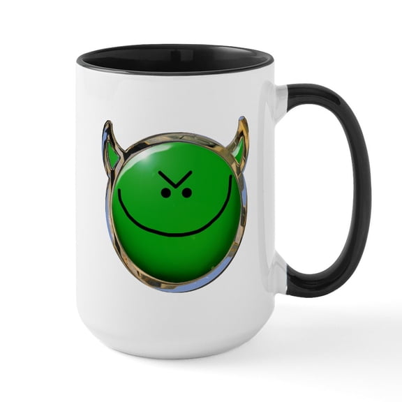 CafePress - MHI Tactical Large Mug - 15 oz Ceramic Large White Novelty Mug