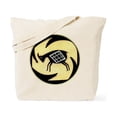 thumbnail image 1 of CafePress - MIMBRES BUTTING GOAT BOWL DESIGN Tote Bag - Unisex Canvas Tote Bag, Beige, 1-Piece, 1 of 9
